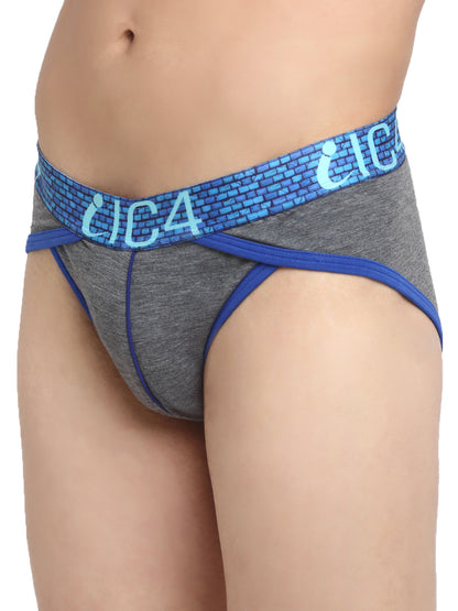IC4 Men's Cotton Elastane Tanga Brief