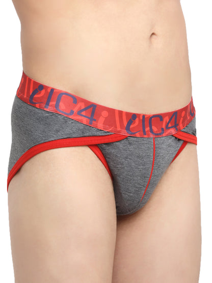IC4 Men's Cotton Elastane Tanga Brief