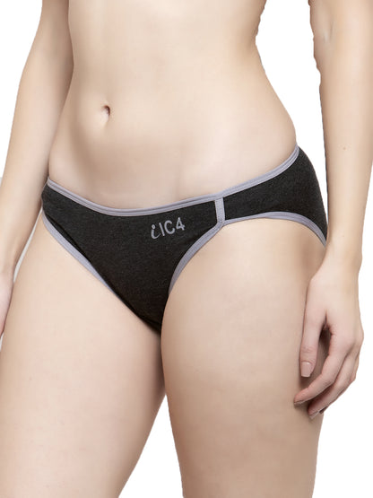 IC4 Women's Cotton Elastane Bikini Brief