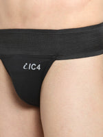 Load image into Gallery viewer, IC4 Men&#39;s Gym Supporter - Black
