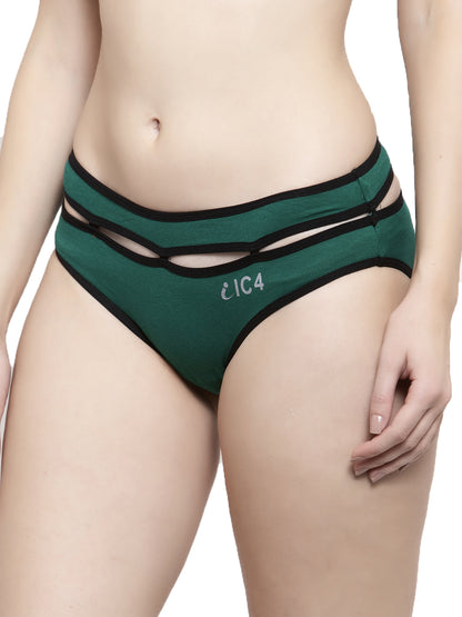 IC4 Women's Designer Hipster Panty
