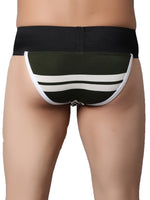 Load image into Gallery viewer, IC4 Men&#39;s stripe Gym Supporter - Green
