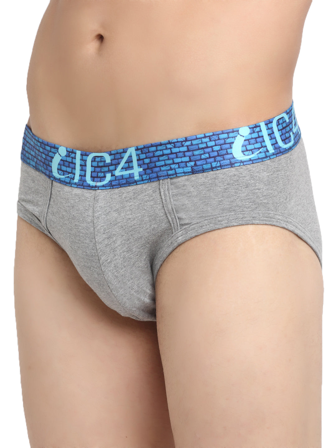 IC4 Men's Cotton Elastane Stylish Brief