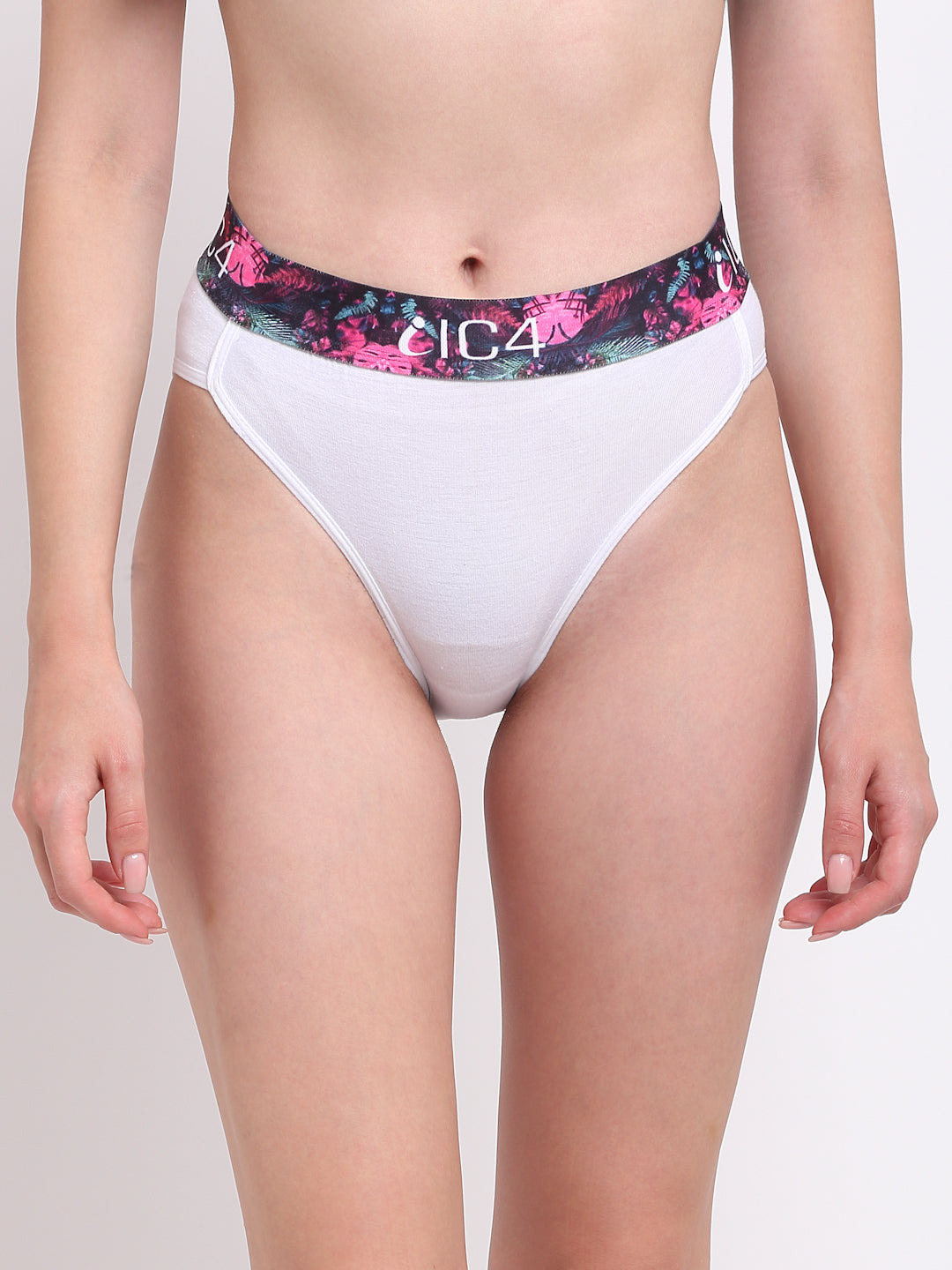 IC4 Women's Cotton Elastane Fashion Bikini Brief