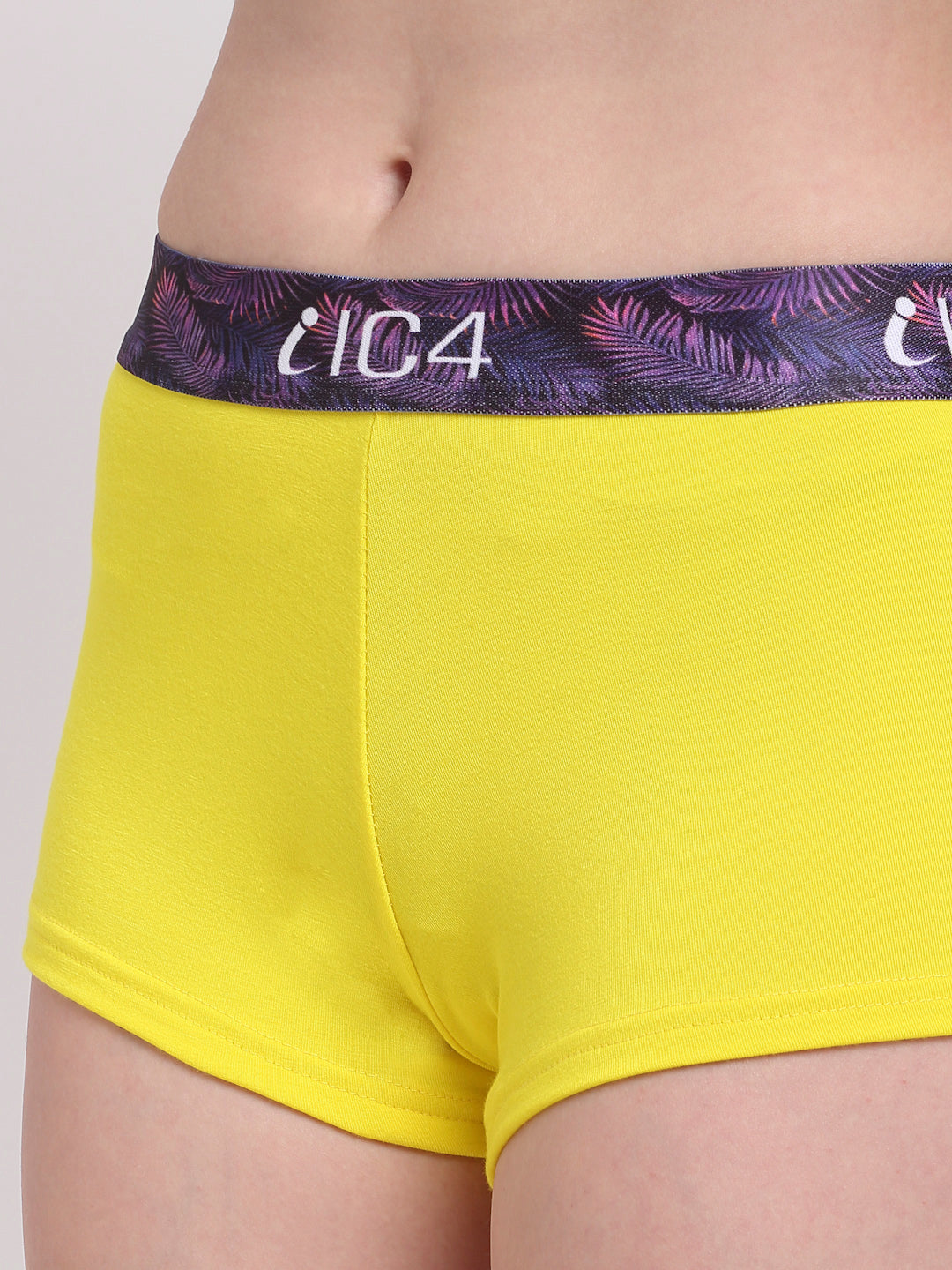 IC4 Women's Cotton Elastane Fashion Boyshorts