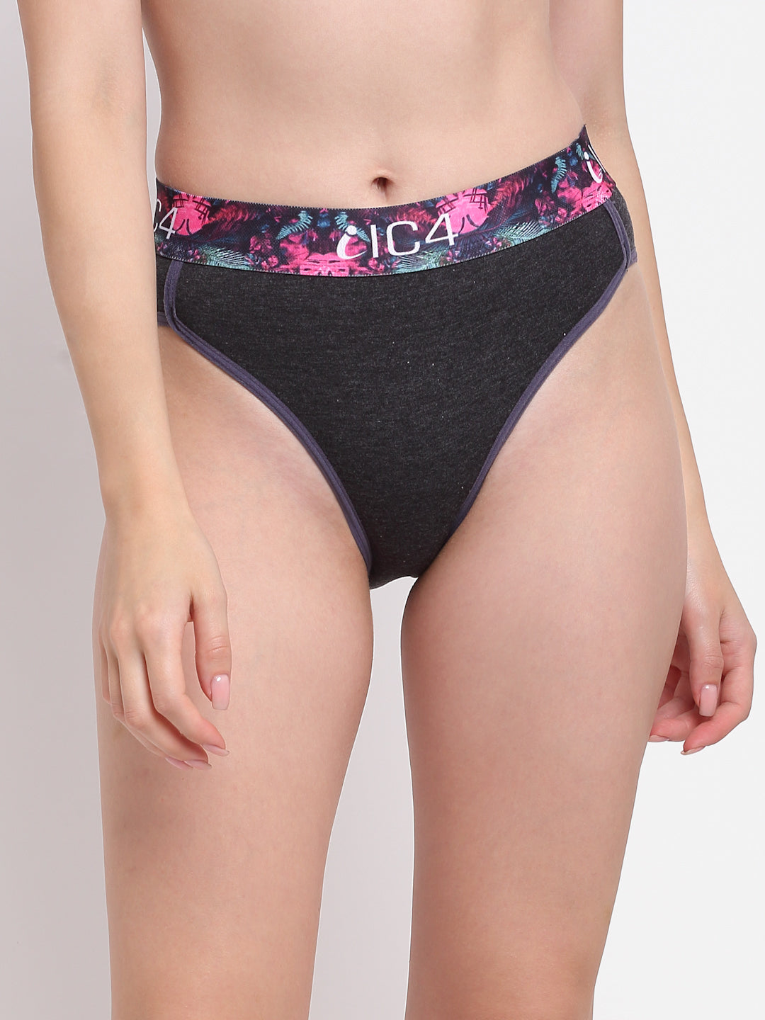 IC4 Women's Cotton Elastane Fashion Bikini Brief