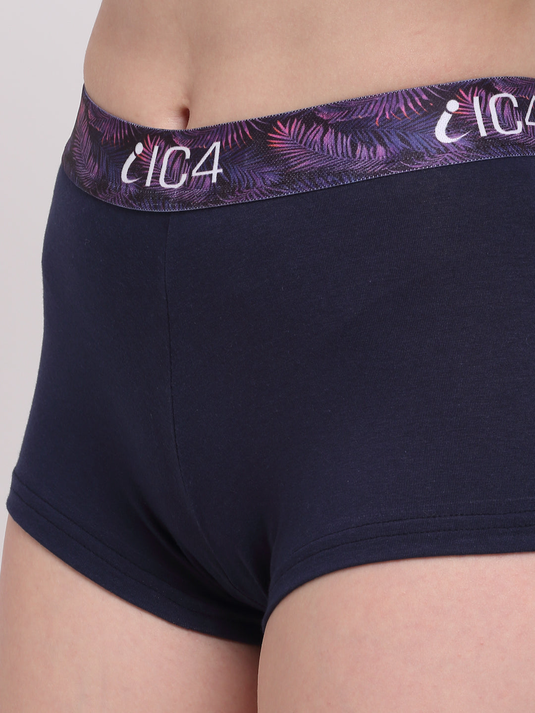 IC4 Women's Cotton Elastane Fashion Boyshorts