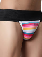 Load image into Gallery viewer, IC4 Men&#39;s Tactel stripe Gym Supporter - Multi
