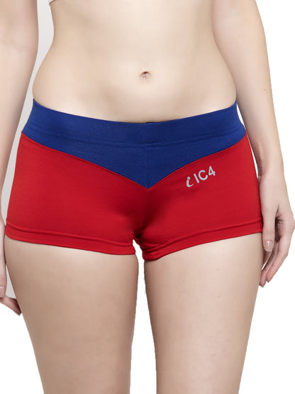 IC4 Women's Cotton Elastane designer boyshorts