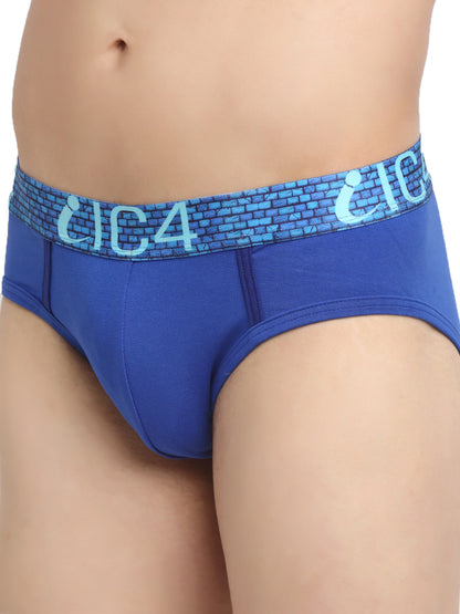 IC4 Men's Cotton Elastane Stylish Brief