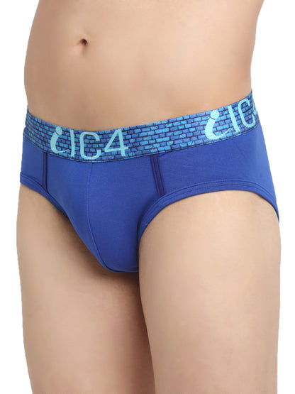 IC4 Men's Cotton Elastane Stylish Brief