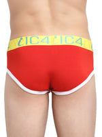 Load image into Gallery viewer, IC4 Men&#39;s Fashion Brief - Red-Yellow
