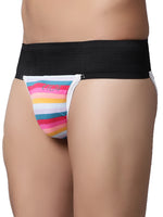 Load image into Gallery viewer, IC4 Men&#39;s Tactel stripe Gym Supporter - Multi
