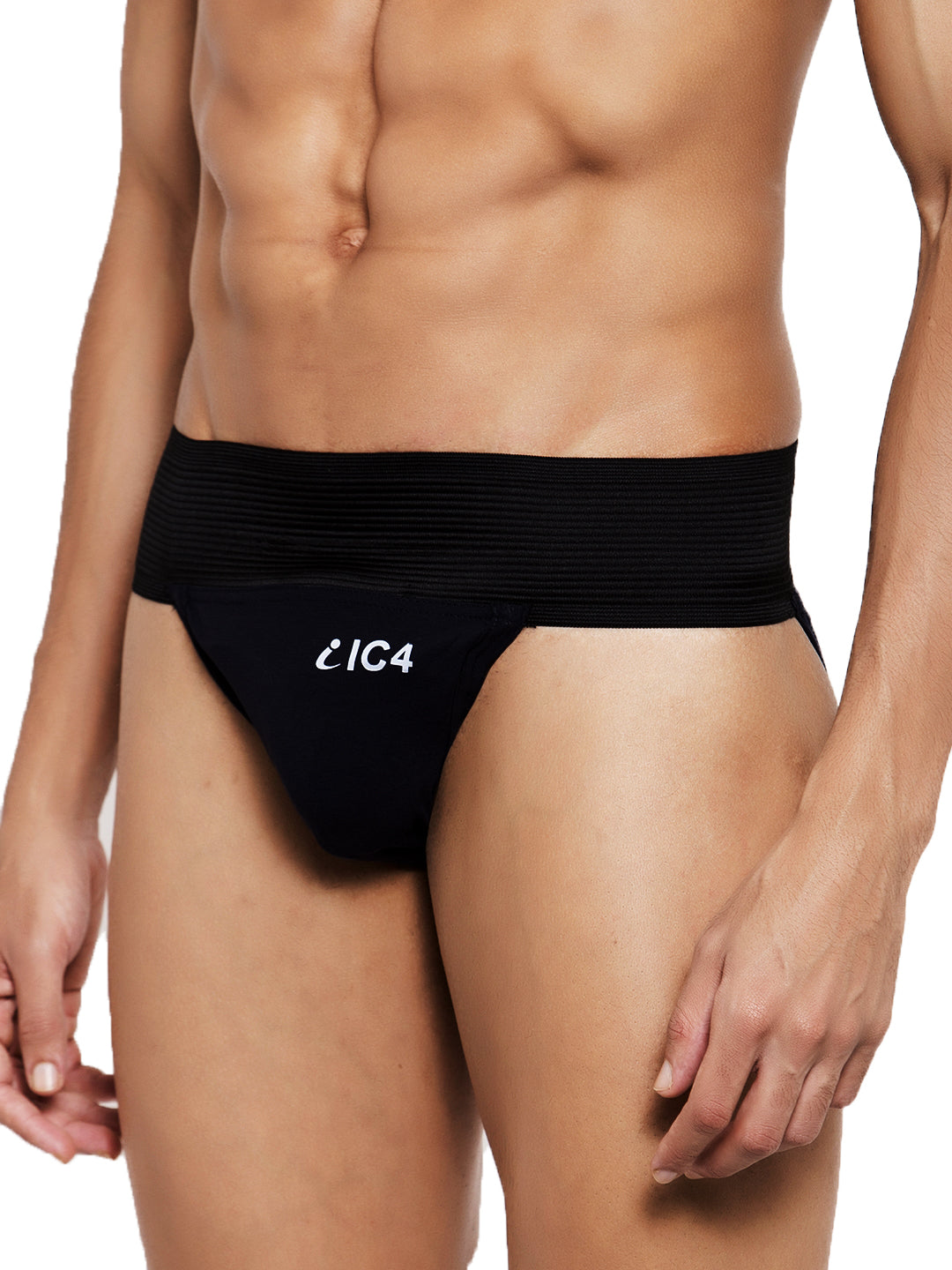 IC4 Men's Gym Supporter Combo Pack of 2 Made in Cotton Elastane Fabrics