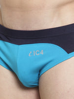 Load image into Gallery viewer, IC4 Men&#39;s Flaunt Brief - Navy-Teal
