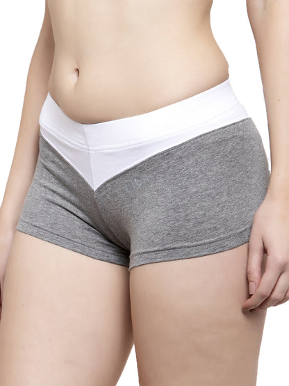 IC4 Women's Cotton Elastane designer boyshorts