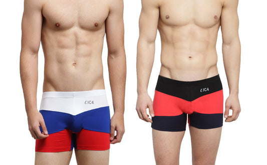IC4 Men's Fashion Trunk Combo Pack of 2