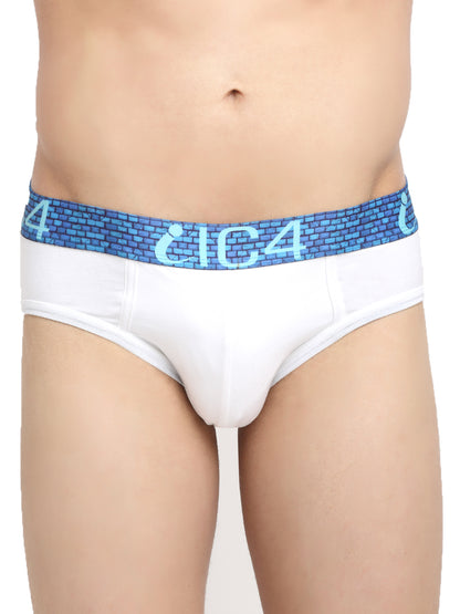 IC4 Men's Cotton Elastane Stylish Brief